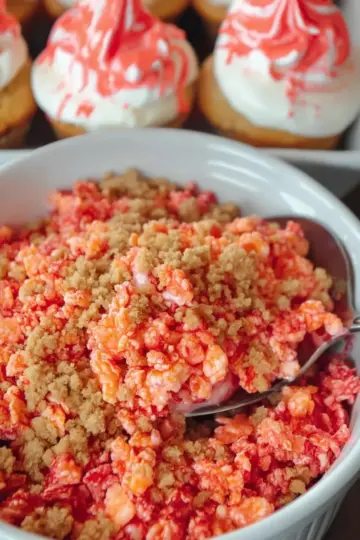 Strawberry Crunch Topping