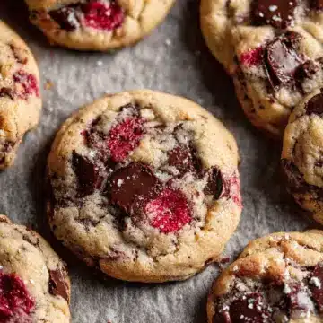 Raspberry Chocolate Chip Cookies