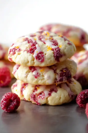 Lemon Raspberry Cookies