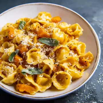 Pasta With Butternut Squash and Sage Brown Butter
