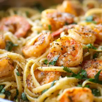 Garlic Butter Shrimp Pasta