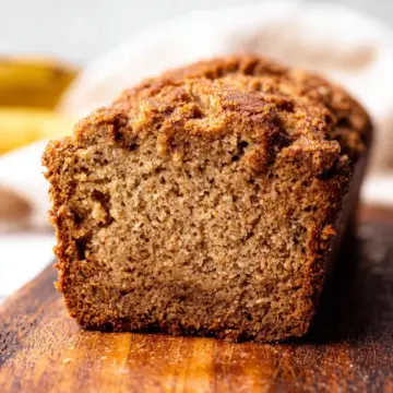 Whole Wheat Cinnamon Crunch Banana Bread