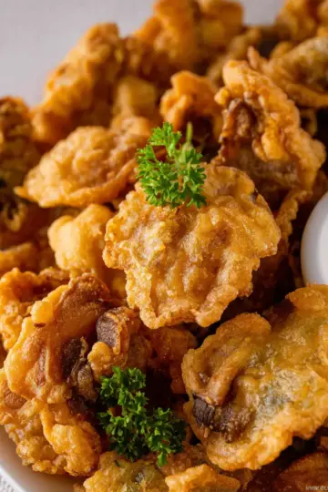 Fried Mushrooms – Easy Pan or Deep Fried Recipe