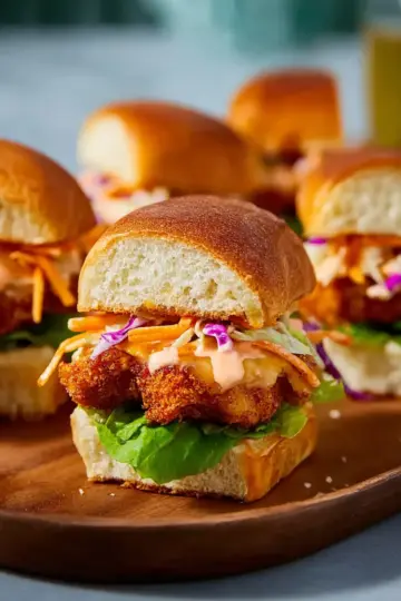 Bang Bang Chicken Sliders