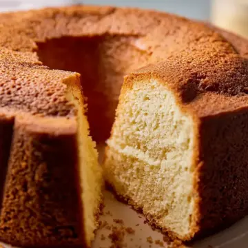 Easy Cream Cheese Pound Cake