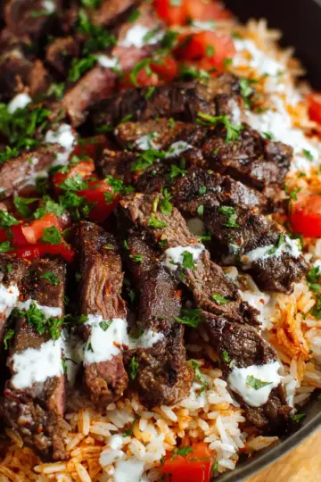 Steak & Queso Rice