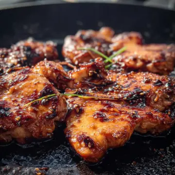 Korean-style Soy Garlic Chicken BBQ