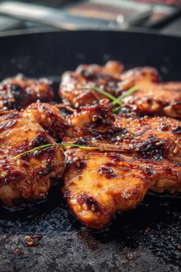 Korean-style Soy Garlic Chicken BBQ