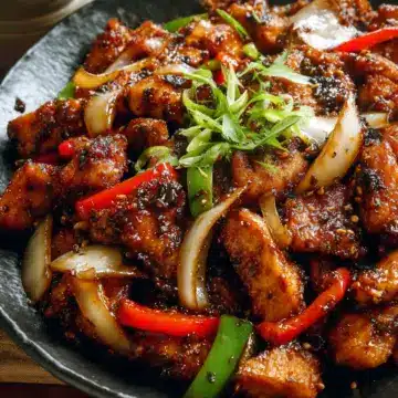 Black Pepper Chicken