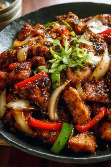 Black Pepper Chicken