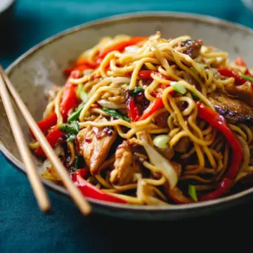 # **Easy chicken chow mein**