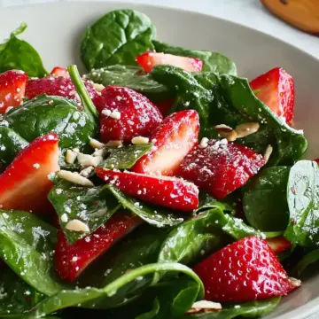 Strawberry Spinach Salad