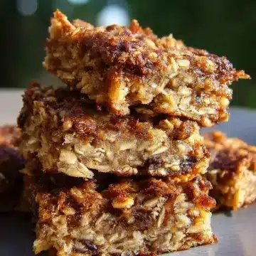 Banana Oat Bars