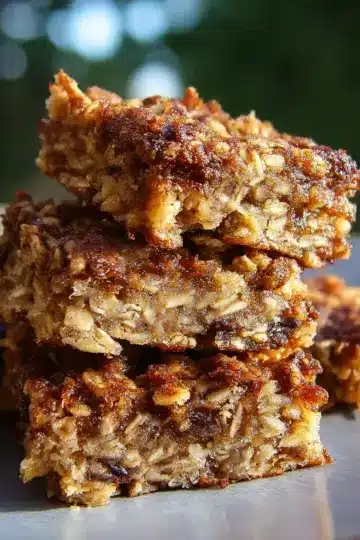 Banana Oat Bars