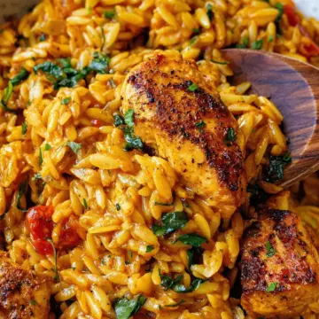 Cajun Chicken Orzo
