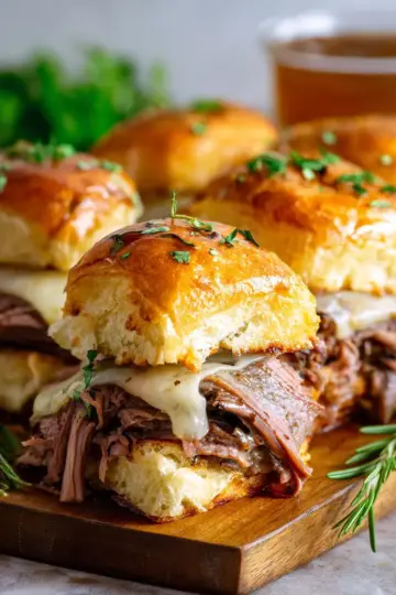 Easy French Dip Sliders Recipe