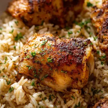 Oven Baked Chicken and Rice
