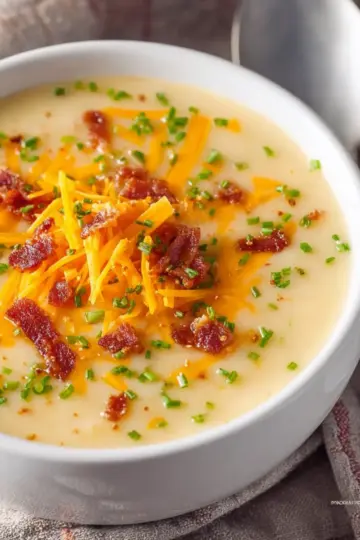 Cheddar Cheese Potato Soup