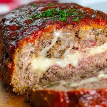 Sicilian Stuffed Meatloaf