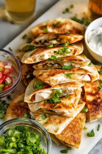 Mini Chicken Quesadillas
