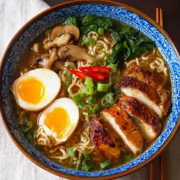 Simple Homemade Chicken Ramen