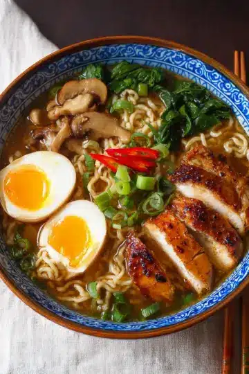 Simple Homemade Chicken Ramen