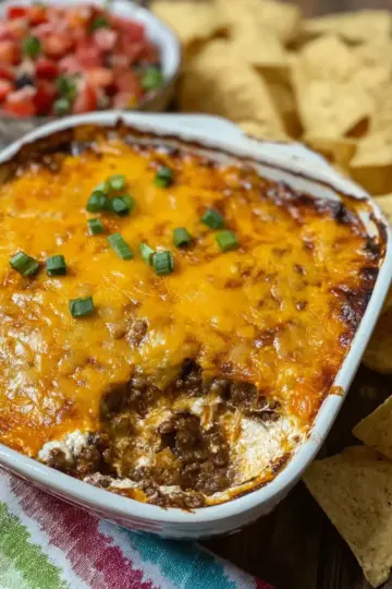 Baked Taco Dip