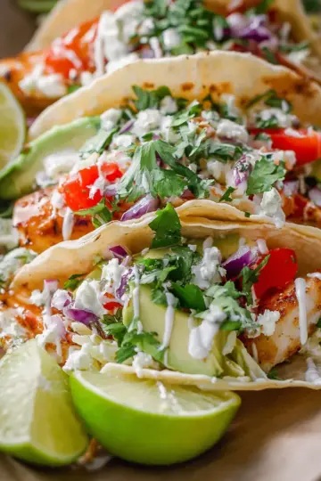 Fish Tacos Recipe with Best Fish Taco Sauce!