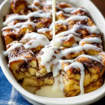 Cinnamon Roll French Toast Casserole