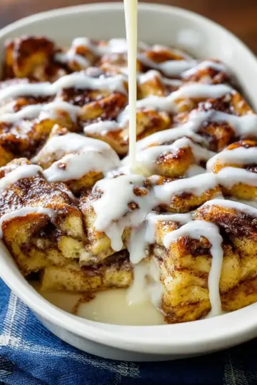 Cinnamon Roll French Toast Casserole