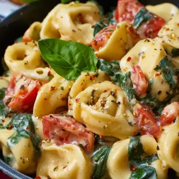 Spinach Tomato Tortellini