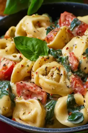 Spinach Tomato Tortellini