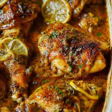 Baked Lemon Butter Chicken