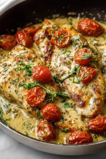 Creamy Pesto Chicken