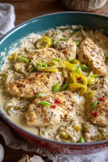 Creamy Pepperoncini Chicken