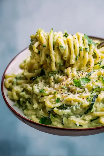 Creamy Zucchini Pasta