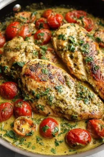 Creamy Pesto Chicken