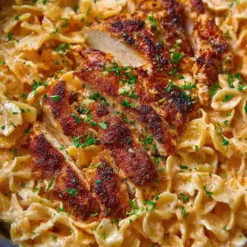 Creamy Garlic Parmesan Chicken Pasta Recipe