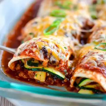 Zucchini Enchiladas