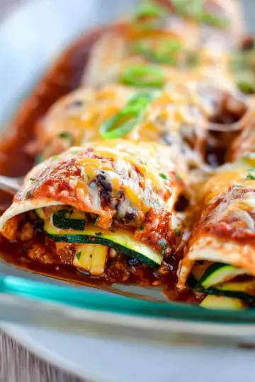 Zucchini Enchiladas