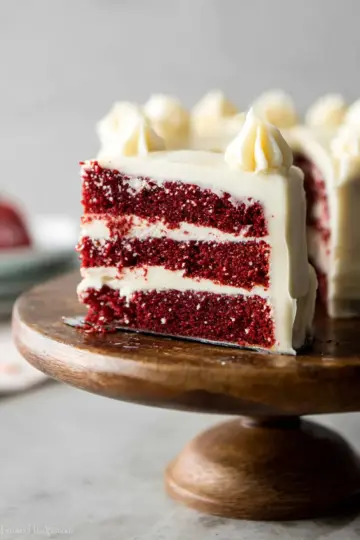 Red Velvet Cake with Cream Cheese Frosting