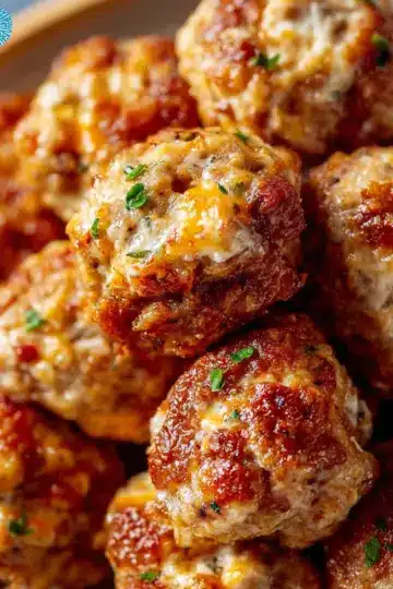 Cream Cheese Sausage Balls