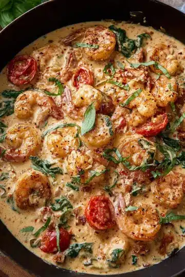 Creamy Tuscan Shrimp
