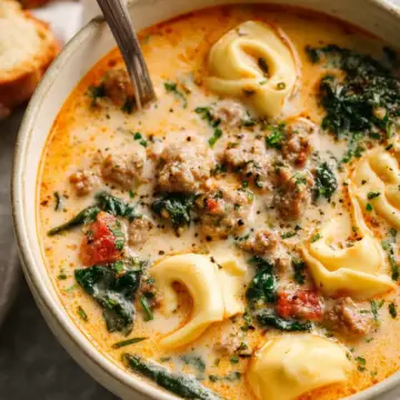 Sausage Tortellini Soup