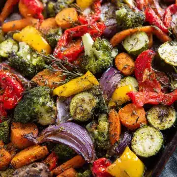 Garlic Herb Roasted Vegetables