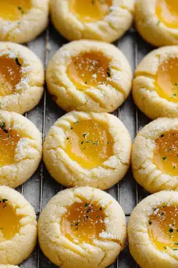 Lemon Thumbprint Cookies