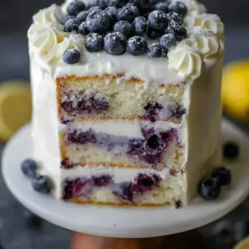 Lemon Blueberry Cake