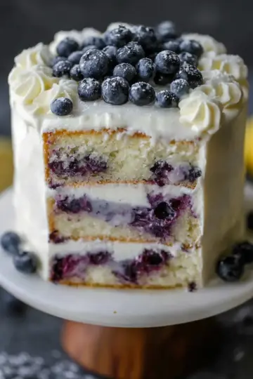 Lemon Blueberry Cake
