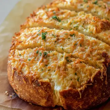 Artisan Garlic Parmesan Bread