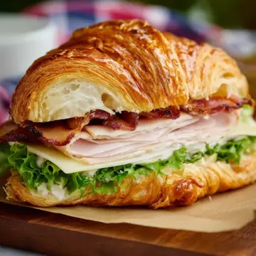 Turkey Croissant Sandwich